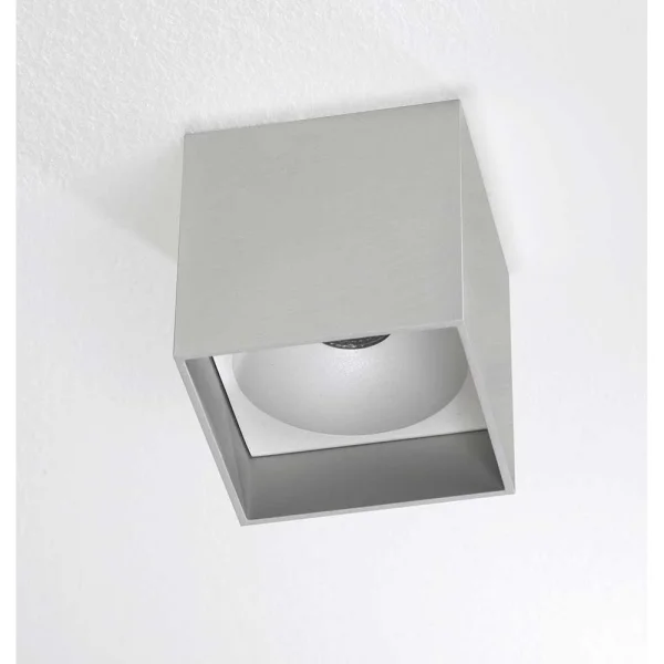 Artdelight Brock - plafonnier - 10 x 10 x 10 cm - 7W LED dimmable inclus - aluminium