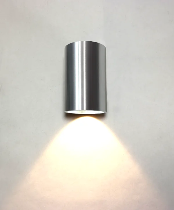 Artdelight Brody - applique murale - Ø 7,2 x 11 cm - 4W LED inclus - IP54 - aluminium