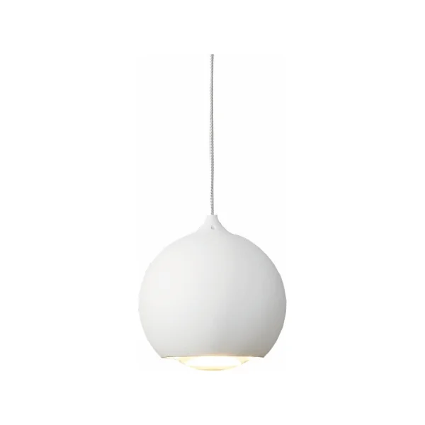 Artdelight Denver - lampe suspendue - Ø 10 x 213 cm - 7W LED dimmable inclus - blanc