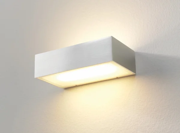 Artdelight Eindhoven150 - Applique d'extérieur - 18,2 x 10 x 5 cm - 2 x 8W LED dimmable inclus - IP54 - aluminium