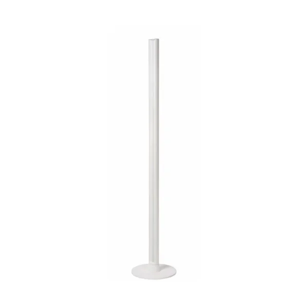 Artdelight Frankfurt - lampadaire - interrupteur tactile à 3 positions - 154 cm - 20W LED inclus - blanc