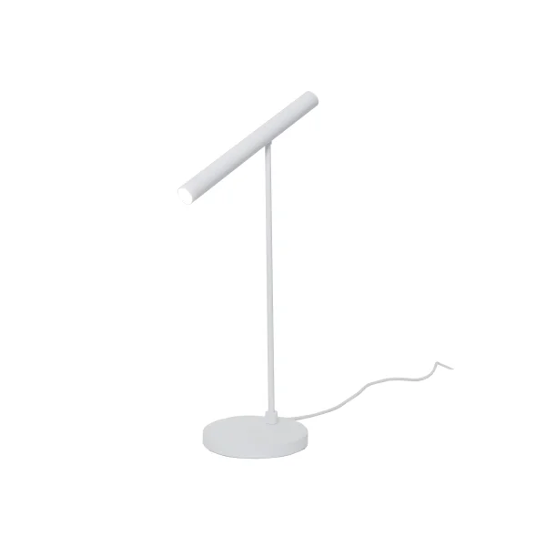 Artdelight Harper - lampe de table avec détecteur de mouvement - 14 x 14 x 52,5 cm - 6W LED dimmable inclus - blanc