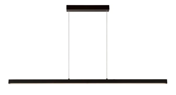Artdelight Kondora - lampe suspendue - 2 x 118,5 cm x 200 cm - 30W dimmable led 2700K/3000K inclus - noir