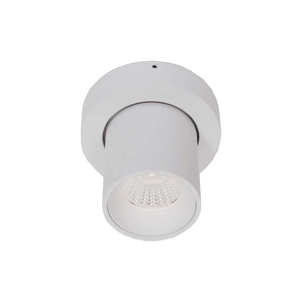 Artdelight Laguna - spot en saillie 1L - Ø 10 x 9,5 cm - 6W LED dimmable inclus - blanc