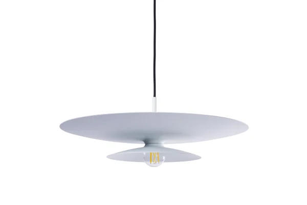 Artdelight Linares - suspension - Ø 50 x 16,5 cm - blanc