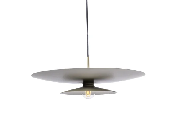 Artdelight Linares - suspension - Ø 50 x 16,5 cm - kaki