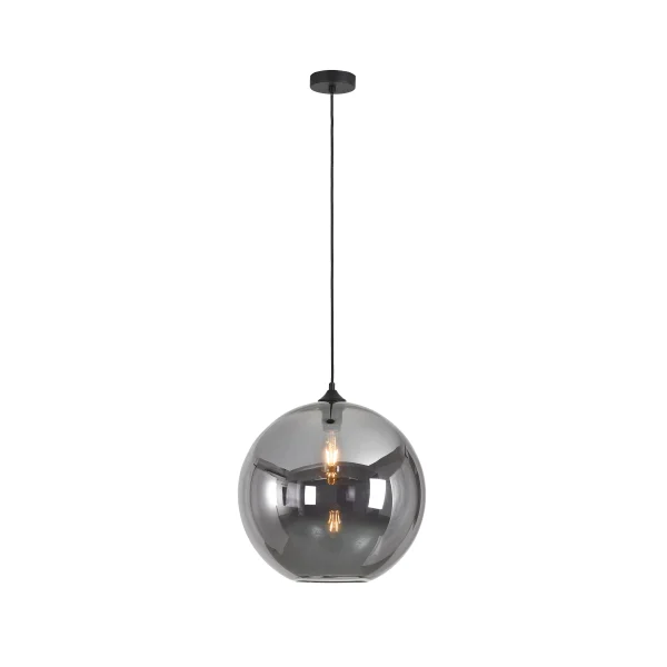 Artdelight Marino - lampe suspendue - Ø 40 x 195 cm - titan