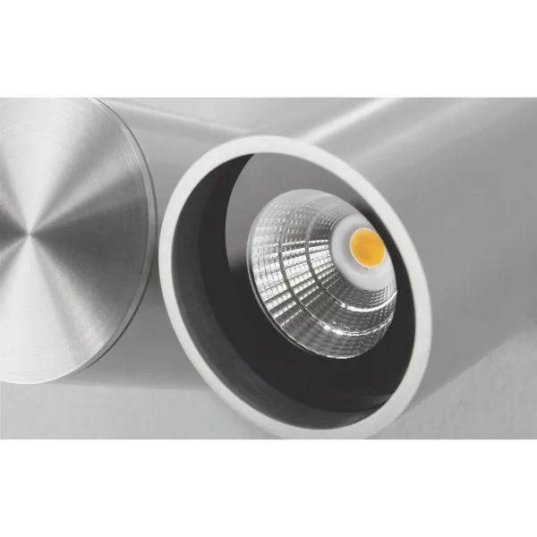 Artdelight Mayen - spot apparent 1L - Ø 7,2 x 8,6 cm - 7W LED dimmable inclus - aluminium