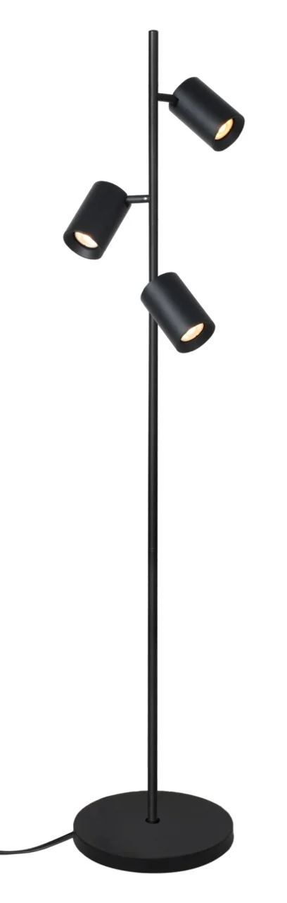 Artdelight Megano - lampadaire - Ø 25 x 160 cm - noir