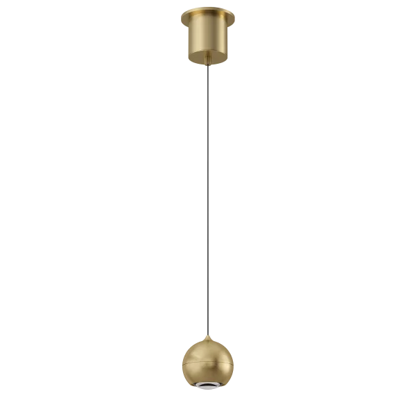 Artdelight Miami – suspension – Ø 10 x 218 cm – 10,8W dimmable LED inclus – or chaud