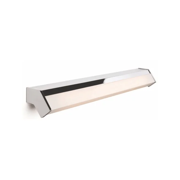 Artdelight Mirror-58 - applique murale - 58 x 6,8 x 8 cm - 9W LED inclus - IP44 - acier