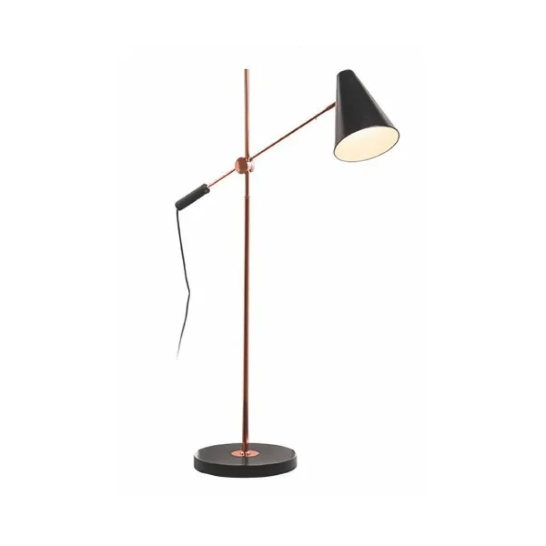 Artdelight Obscur - lampadaire - Ø50 x 150 cm - noir
