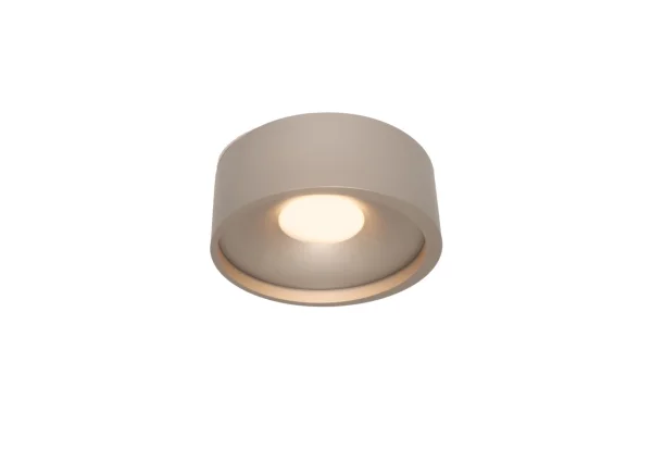 Artdelight Orlando - plafonnier - Ø 14 x 5 cm - 10W LED dimmable inclus - champagne