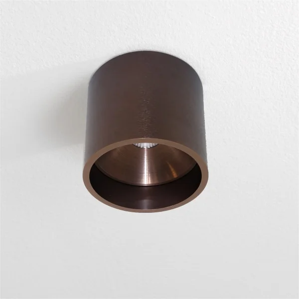 Artdelight Orleans - plafonnier - Ø 11 x 10 cm - 7W LED dimmable inclus - bronze brossé