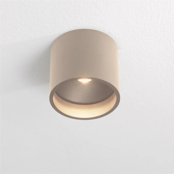 Artdelight Orleans - plafonnier - Ø 11 x 10 cm - 7W LED dimmable inclus - champagne