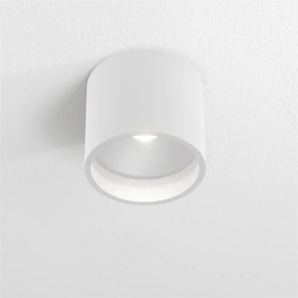 Artdelight Ormond - plafonnier d'extérieur - Ø 11 x 10 cm - 7W dimmable LED inclus - IP54 - blanc