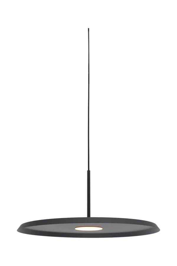 Artdelight Osorne - lampe suspendue - Ø 35 x 143,5 cm - 7W LED inclus - noir