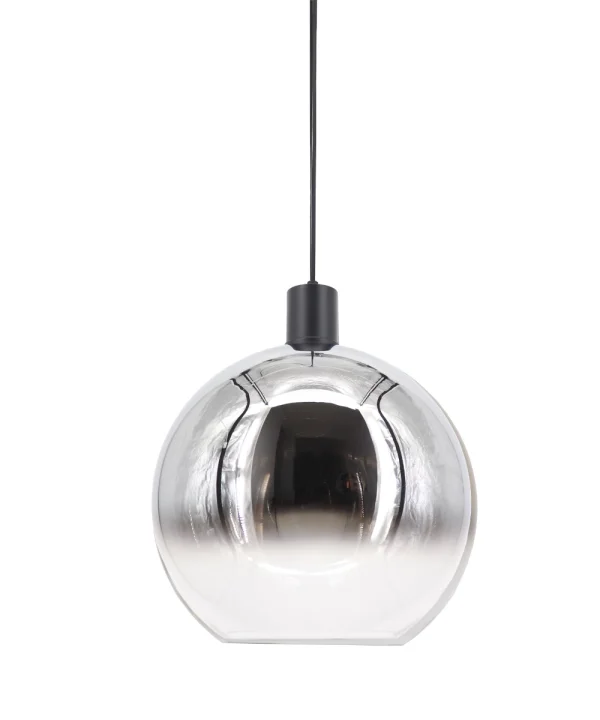 Artdelight Rosario - lampe suspendue - Ø 40 x 150 cm - chrome