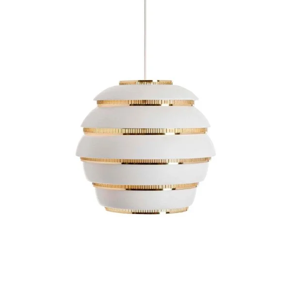 Artek - A331 Beehive Suspension White/Brass