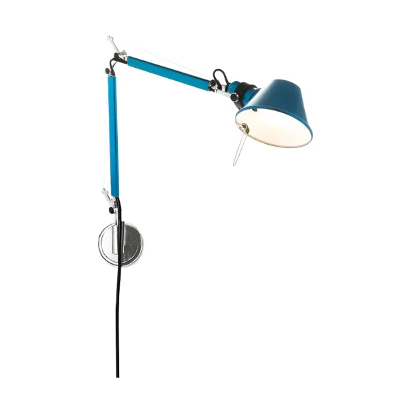 Artemide Applique murale Tolomeo Micro - Anodized blue Applique murale Tolomeo Micro - Anodized blue