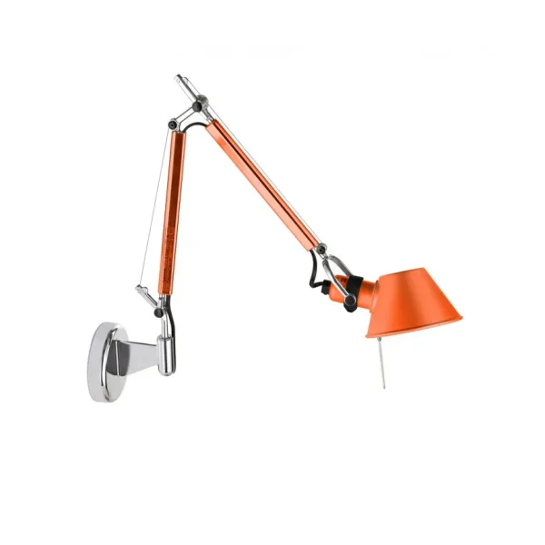 Artemide Applique murale Tolomeo Micro - Anodized orange Applique murale Tolomeo Micro - Anodized orange