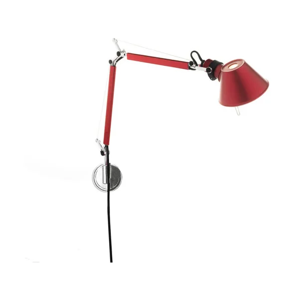 Artemide Applique murale Tolomeo Micro - Anodized red