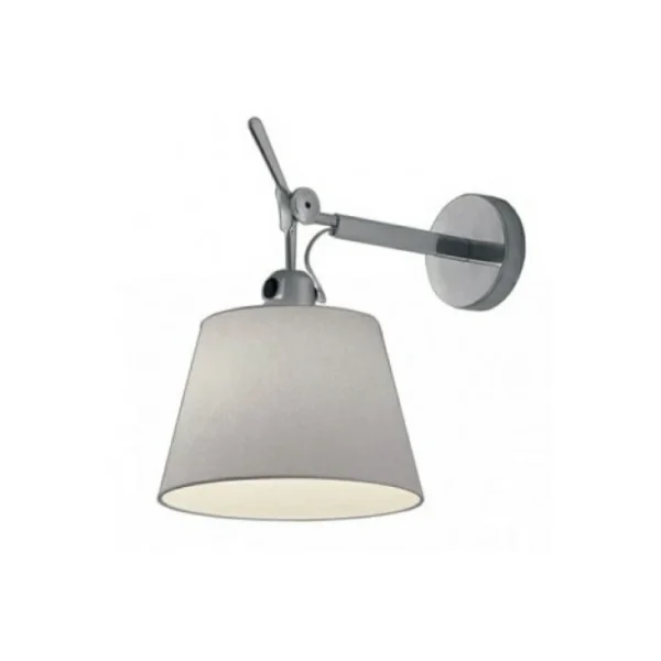 Artemide - Applique murale  Tolomeo Parete Diffusore, Ø 18 cm, gris
