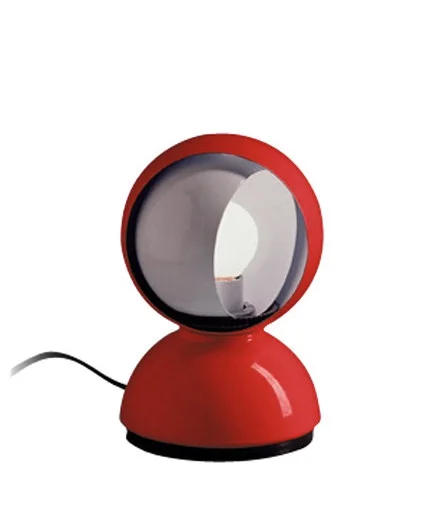 Artemide - Eclisse Lampe de Table Rouge