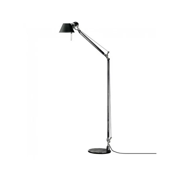 Artemide Lampe de lecture Tolomeo au sol noir