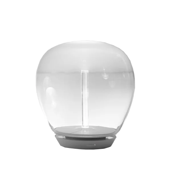 Artemide Lampe de table Empatia transparent fumé, grand