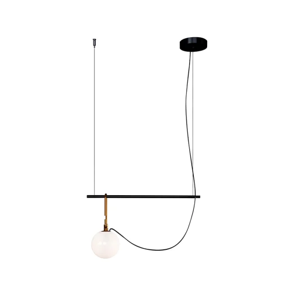 Artemide nh S1 14 suspension noir-laiton