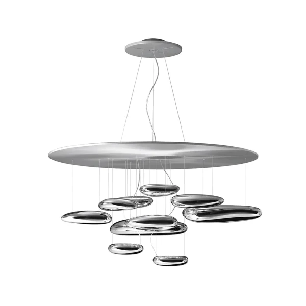 Artemide Pendule Mercury chrome