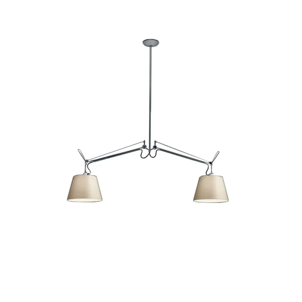 Artemide Tolomeo Basculante pendule ø24cm Parchment