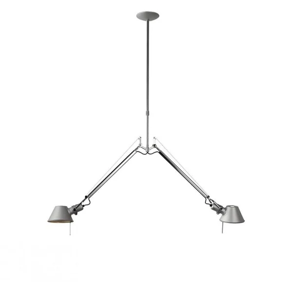 Artemide - Tolomeo Due Bracci Suspension Aluminium