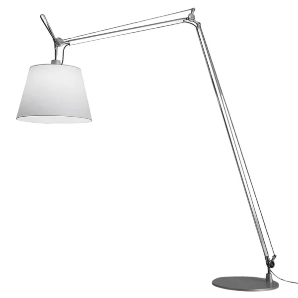 Artemide - Tolomeo Maxi lampadaire LED aluminium