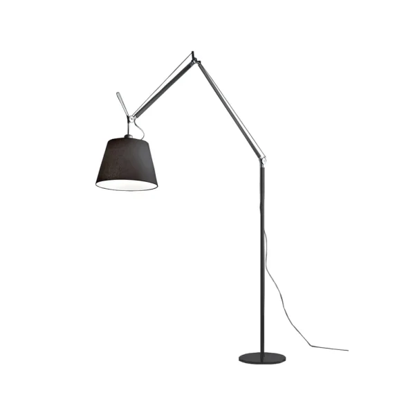 Artemide Tolomeo Mega lampe de sol noir-noir, ø32cm