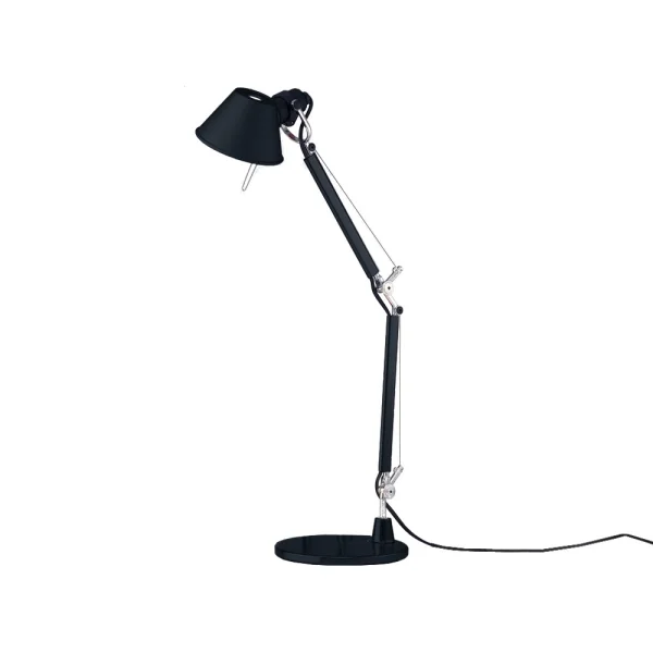 Artemide Tolomeo micro lampe de table noir