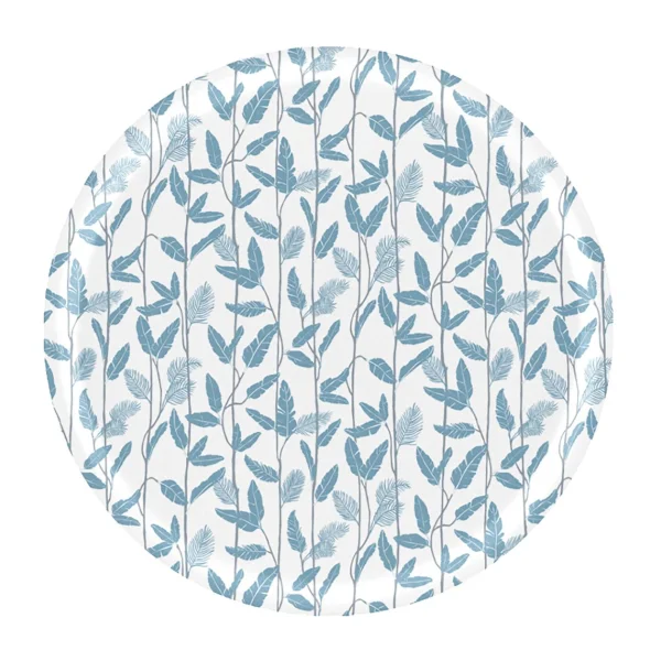 Åry Home Plateau Mougli Blue Ø65 cm Blue-white