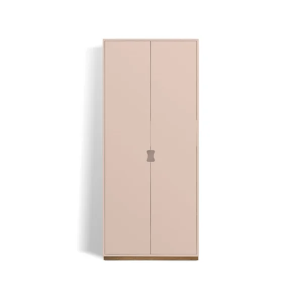 Asplund Armoire haute Snö F Rose, base en chêne, dj.30 cm