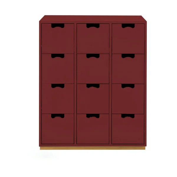 Asplund Commode Snö B Brown red
