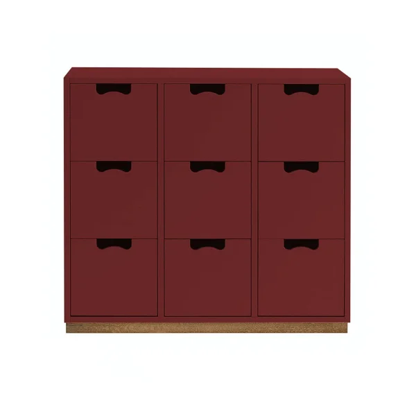Asplund Commode Snö B3 Brown red