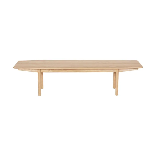 Asplund Table basse Lucca Lounge 50x160 cm White stained oak