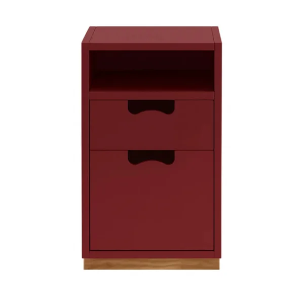 Asplund Table de chevet Snö G3 Brown red