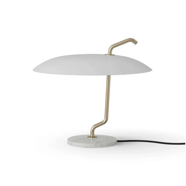 Astep - Model 537 Lampe de Table White/Brass/White