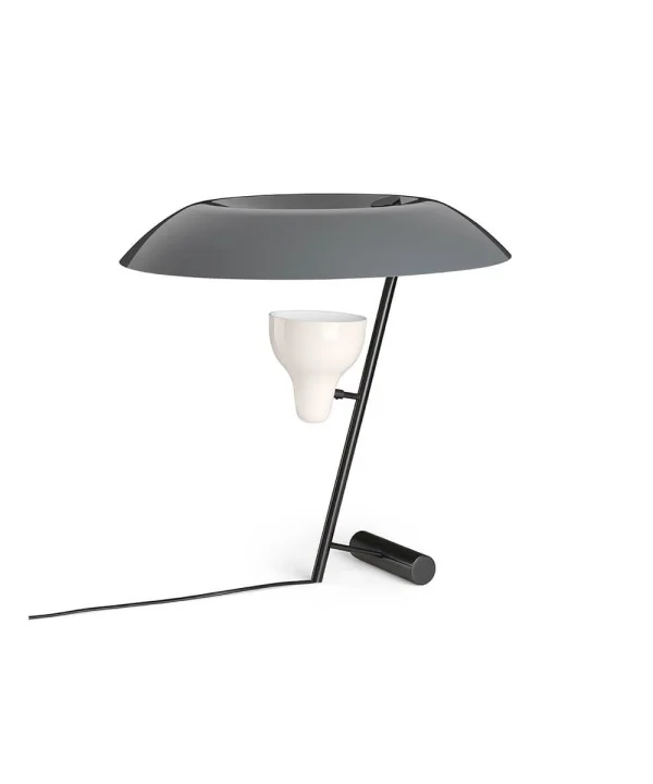 Astep - Model 548 Lampe de Table Laiton Marroni Foncé/Gris