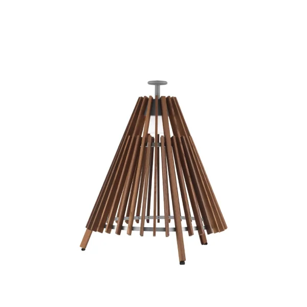 Ateljé Lyktan Lampadaire Tipi frêne traité thermiquement, 738, aluminium