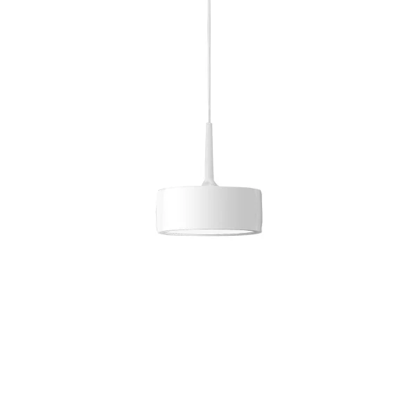 Ateljé Lyktan Suspension Riff Puck blanc, large, LED