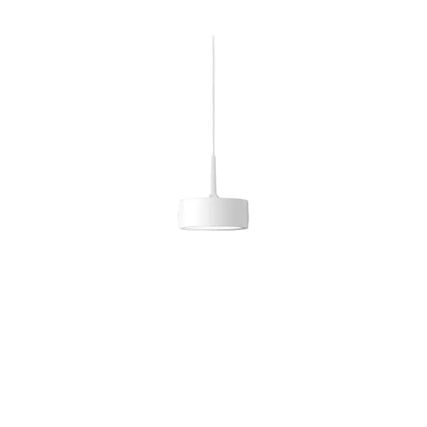 Ateljé Lyktan Suspension Riff Puck blanc, small, LED