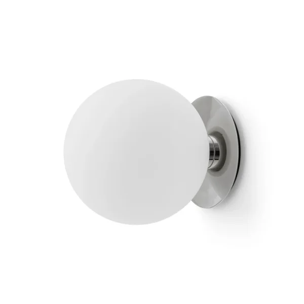 Audo Copenhagen - Applique murale TR Bulb, métal, blanc, Ø 20 cm