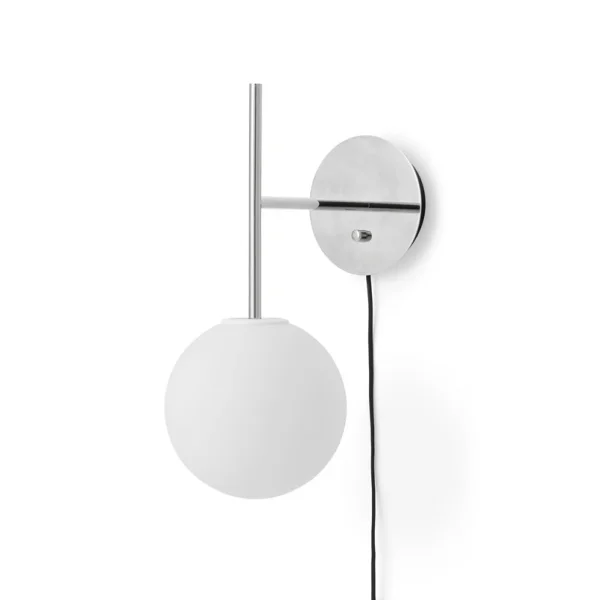 Audo Copenhagen - Applique murale TR Bulb Suspended, gris/blanc